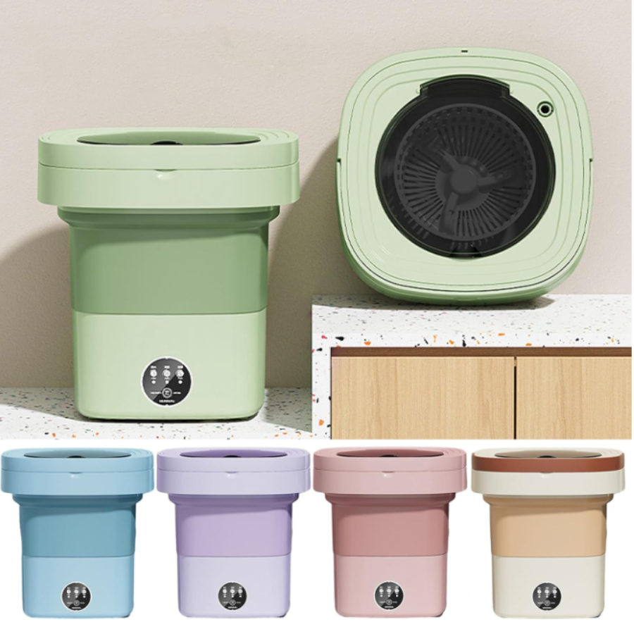 Mini Lavadora Plegable Portaitl