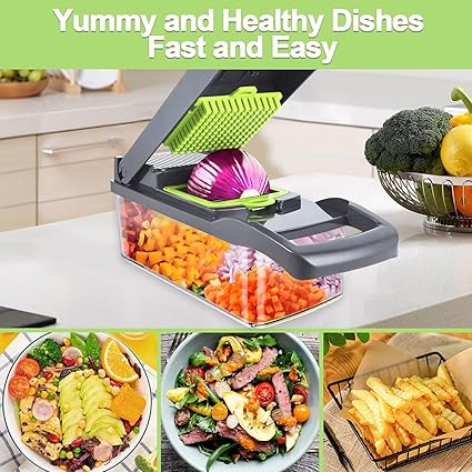 Cortador de frutas y verduras multifuncional